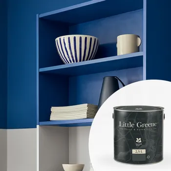 Speciální výtvarná barva Little Greene Barva na lamino - Polomatná - 2,5L - Intelligent Satin Vyberte odstín:: Moon Shadow (261)