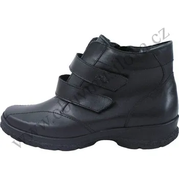 Dámská obuv Obuv AXEL 4002 černá (Dámská kožená zimní obuv)