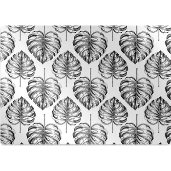 Podložka pod nábytek Podložka pod kolečkovou židli Monstera