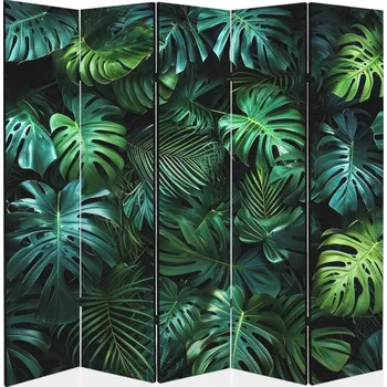 Paraván Závěs do kadeřnictví, Paraván salon, nástěnná 225x172 cm, barevná