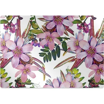 Podložka pod nábytek Podložka pod kancelářskou židli růžové květy