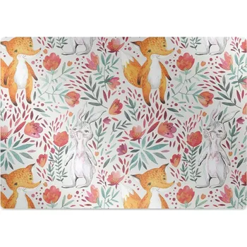 Podložka pod nábytek Podložka pod židli Liška a králík