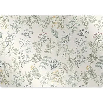 Podložka pod nábytek Ochranná podložka pod židli Zelené listy