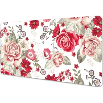 Stolní podložka Pracovní podložka s obrázkem Červené květy