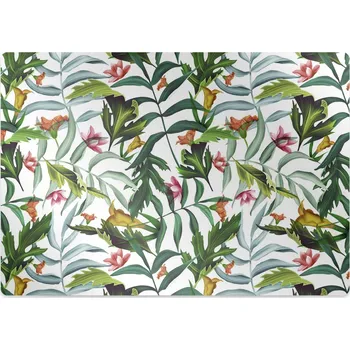 Podložka pod nábytek Ochranná podložka pod židli tropické rostliny