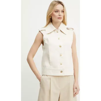 Dámská vesta Bavlněná vesta Patou OU0370178 béžová 80X, vel. 36