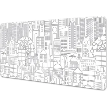 Stolní podložka Ochranná podložka na stůl Načrtnutý města