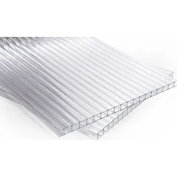 Polykarbonátová deska Corplex Polykarbonátová deska čirá 2W (dvoustěnná) 8 mm 1,05x6 m