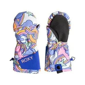 Rukavice Roxy dětské zimní rukavice Snows Up Mitt Bright White Big Deal | Bílá | Velikost L