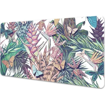 Stolní podložka Pracovní podložka s obrázkem Květiny a motýli