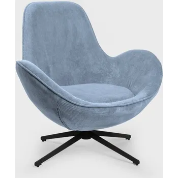 Křeslo Křeslo LUNAIRE manšestrové, modré 710094