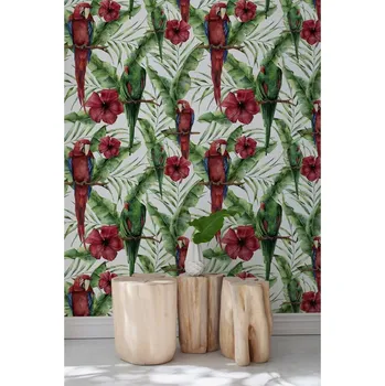 Tapeta Coloray Fototapeta Květiny v divoké džungli Samolepící Fototapeta Vliesová 250 x 250 cm coloraydecor-f-ss-663605788