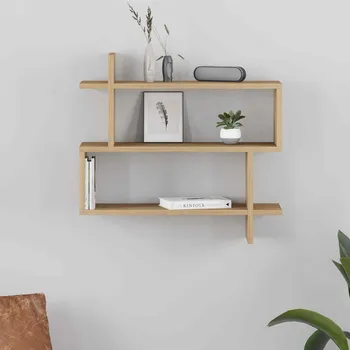 police PHOEBE, nástěnná police, dub