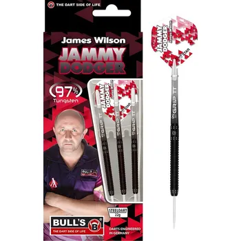 Bulls šipky James Wilson "Jammy Dodger" steel 24g