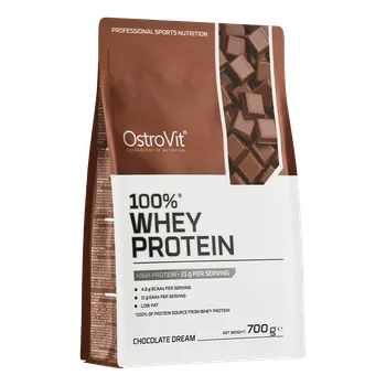 Doplněk stravy OstroVit - 100% Whey Protein, 700g, různé příchutě Příchuť: Čokoláda