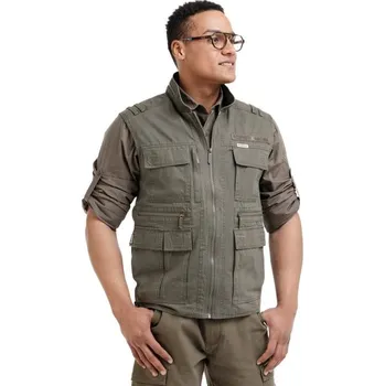 Pánská vesta Bushman vesta Fargo II dark khaki S