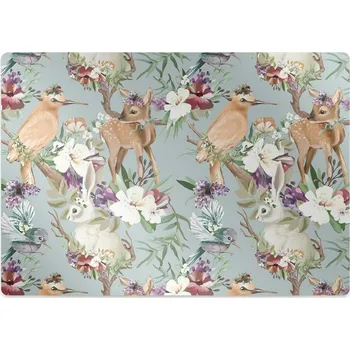 Podložka pod nábytek Podložka pod kolečkovou židli lesní zvěř