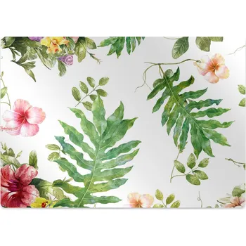 Podložka pod nábytek Podložka pod kolečkovou židli Listy a květy