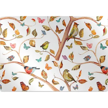 Podložka pod nábytek Podložka pod kolečkovou židli Ptáci na větvi