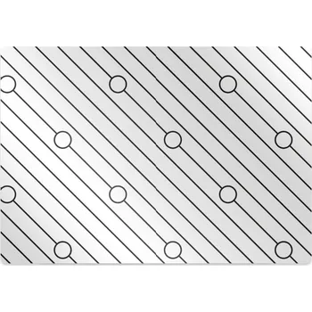 Podložka pod nábytek Podložka pod židli pruhovaný vzor