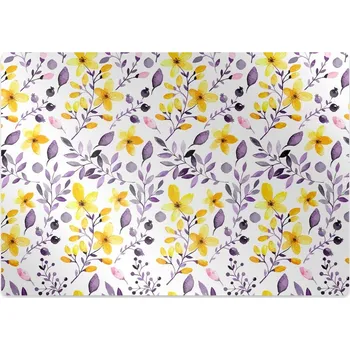 Podložka pod nábytek Podložka pod židli abstraktní květiny