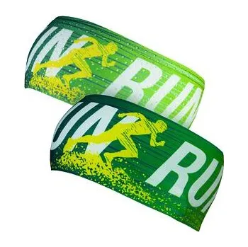 Sportovní čelenka bjež čelenky Double RUN FAST