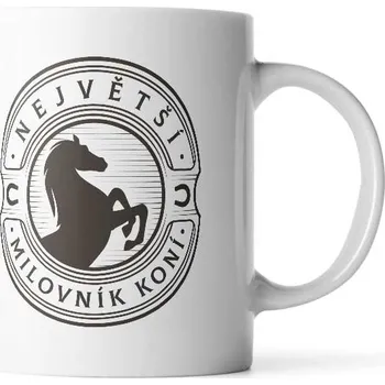 Sablio Hrnek Největší milovník koní - 890 ml - XXL