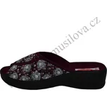 Pantofle ROGALLO 24151 vínová (Pantofle dámské ROGALLO)