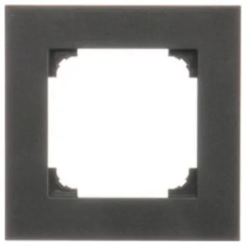 Rámeček jednonásobný Simon 55 Line černá matná