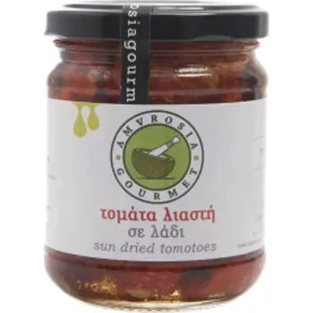 Sušená zelenina Simply Greek | Sušená rajčata v oleji připravte si domácí bruschettu se sušenými rajčaty a olivami - 180 g