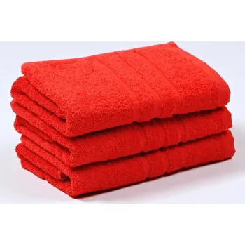 Ručník Profod Bavlněný froté ručník COMFORT 50x100cm - Červená