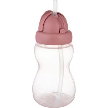 Kojenecká láhev Canpol babies Sportovní láhev se slámkou 270 ml Růžová