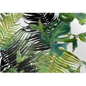 Podložka pod nábytek Podložka pod kancelářskou židli tropické listy