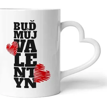 Sablio Hrnek Buď můj Valentýn 2 - 200 ml - espresso