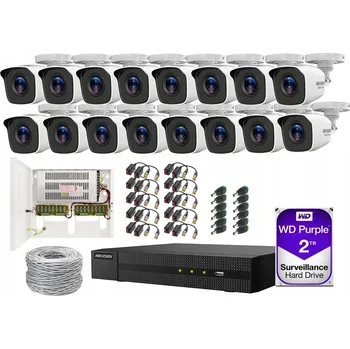 IP kamera Sada pro monitorování Hikvision Monitoring Full HD Šroubovák