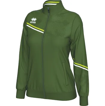 Dámská mikina ERREA´ ERREA ESTELLA Dámská mikina BARVA: khaki - neon zelená - bílá, Velikost: XL Dámská mikina – stylová sportovní mikina s rolákem na zip | Miba-sport