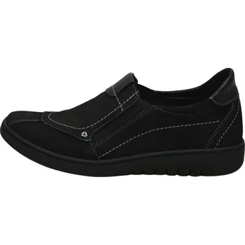 Dámské mokasíny Obuv dámská BARTON 2563 černá (Dámské kožené mokasíny)