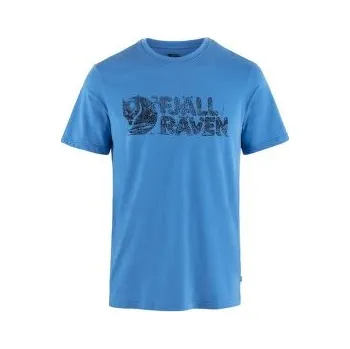 Pánské tričko Fjällräven Lush Logo T-Shirt Men UN Blue modrá M