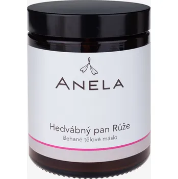 Anela Hedvábný pan Růže Obsah: 180 ml šlehané tělové máslo