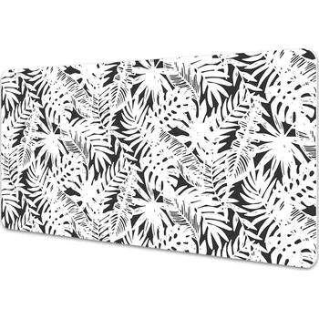 Stolní podložka Pracovní podložka na stůl Černé a bílé písmena