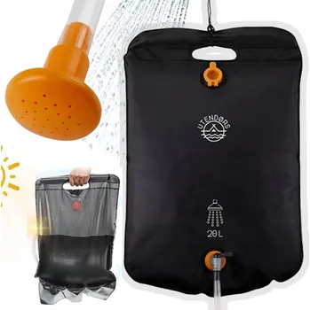 kempingová sprcha Turistická sprcha Utendors velká solární turistická sprcha 20 l