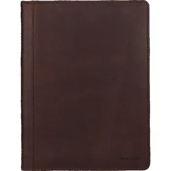 Pánská aktovka Celokožená pánská spisovka Burkely Bing - tmavě hnědá