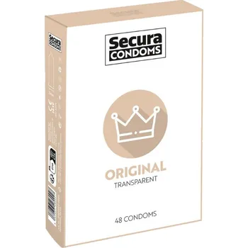 Kondom Secura Original – klasické kondomy (48 ks)