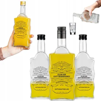 Obraz 5x LÁHEV BIMBER FALA S POTISKEM ELIXÍR ANTIVIROVÝ 500 ml na vodku