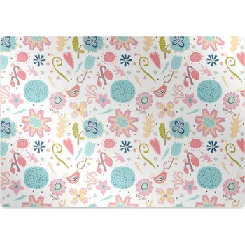 Podložka pod nábytek Ochranná podložka pod židli barevné vzory