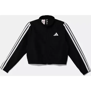Chlapecká bunda Dětská bunda adidas černá barva, JD6508 99X, vel. 140
