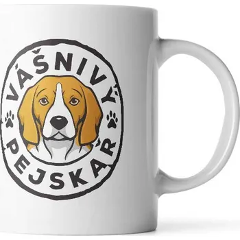 Sablio Hrnek Vášnivý pejskař - 200 ml - espresso