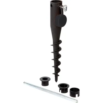 Stínicí technika Vrták do země na slunečník Bo-Camp Parasol Auger Nylon Barva: černá