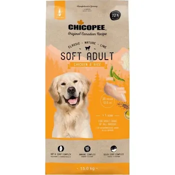 Krmivo pro psa Chicopee Dog Soft Adult Chicken & Rice 15kg