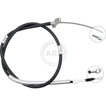Lanko parkovací brzdy Tažné lanko, parkovací brzda A.B.S. K19830
